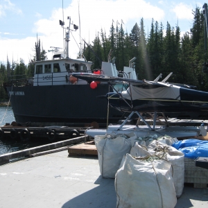 Fishing gear float